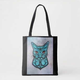 Eine bunte Katze #3 Tasche