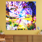 Eine Candy Cloud Leinwanddruck (Insitu (Wohnzimmer))