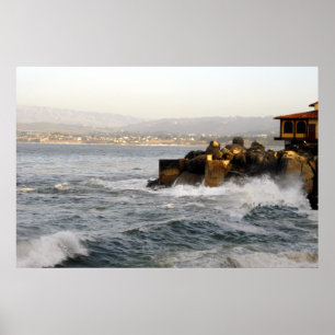 Eine Cannery Row Autumn Fotodrucken Poster