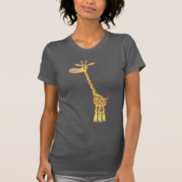 Eine Cartoon-Giraffe T - Shirt Frauen