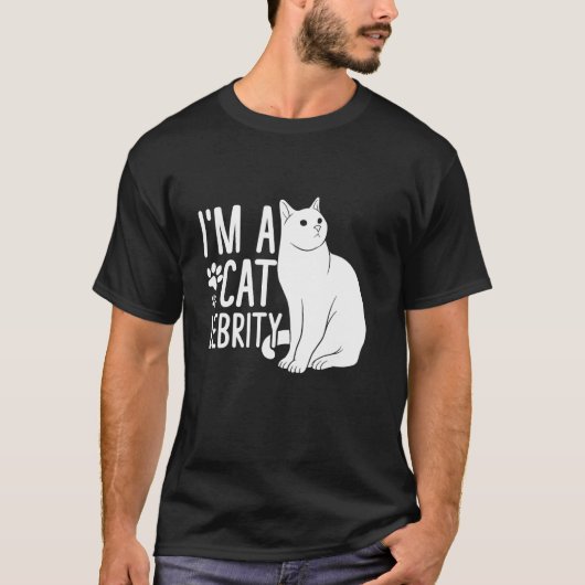eine Catlebrity-Katzin T-Shirt (Vorderseite)