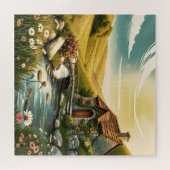 Eine charmante Hütte Puzzle (Horizontal)