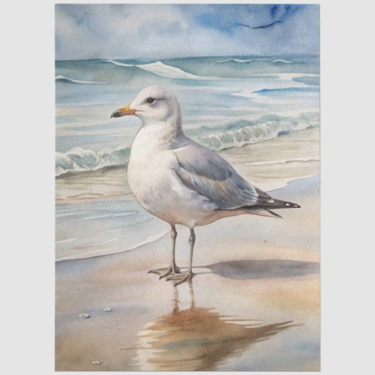 Eine Coastal Series Design 16 Seidenpapier (Vorderseite)