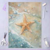 Eine Coastal Series Design 20 Seidenpapier (Basteln)