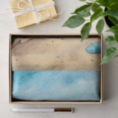 Eine Coastal Series Design 21 Seidenpapier (Geschenk)
