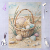 Eine Coastal Series Design 23 Seidenpapier (Basteln)