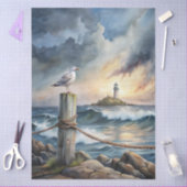 Eine Coastal Series Design 29 Seidenpapier (Basteln)