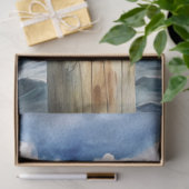 Eine Coastal Series Design 38 Seidenpapier (Geschenk)
