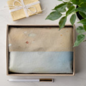 Eine Coastal Series Design 57 Seidenpapier (Geschenk)