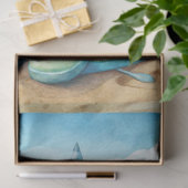 Eine Coastal Series Design 5 Seidenpapier (Geschenk)