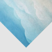 Eine Coastal Series Design 5 Seidenpapier (Ausschnitt)