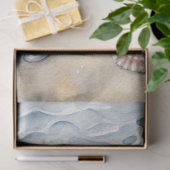 Eine Coastal Series Design 66 Seidenpapier (Geschenk)