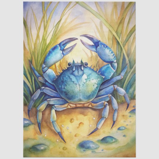 Eine Coastal Series Design 72 Seidenpapier (Vorderseite)