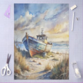 Eine Coastal Series Design 76 Seidenpapier (Basteln)