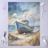 Eine Coastal Series Design 78 Seidenpapier (Basteln)