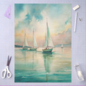 Eine Coastal Series Design 81 Seidenpapier (Basteln)