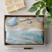 Eine Coastal Series Design 82 Seidenpapier (Geschenk)