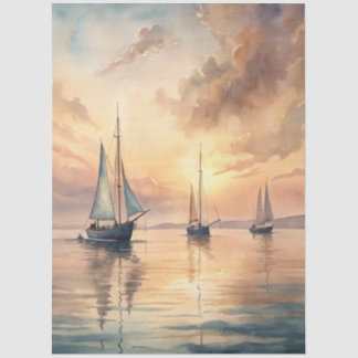 Eine Coastal Series Design 86 Seidenpapier