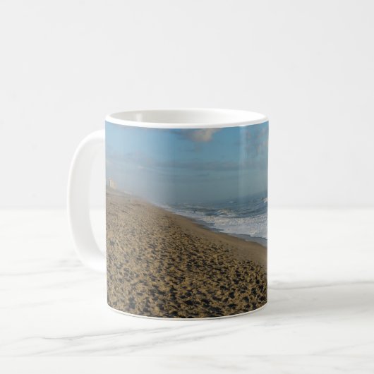 Eine Cocoa Beach Morgens Coffee Tasse (Vorderseite Links)