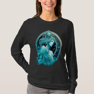 Eine Coole Astrologie Januar Februar Aquarius Birt T-Shirt