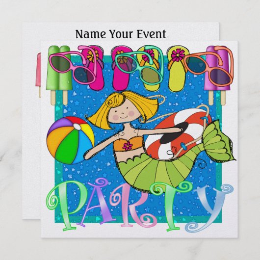 Eine COOLE Aufforderung - SRF Einladung (Vorne/Hinten)