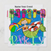 Eine COOLE Aufforderung - SRF Einladung (Vorne/Hinten)