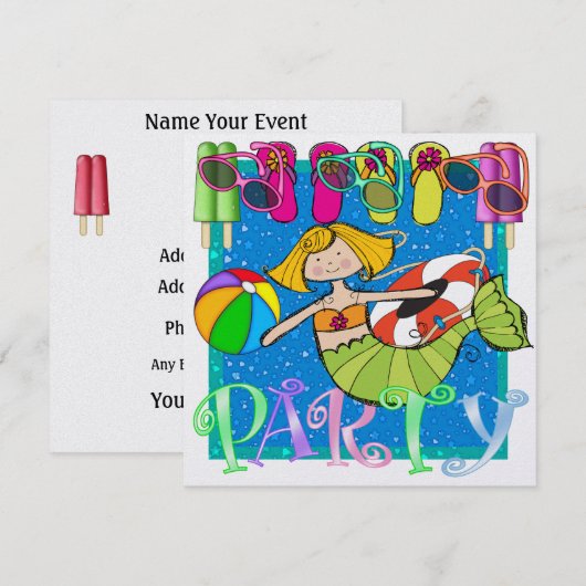 Eine COOLE Aufforderung - SRF Einladung (Vorne/Hinten)