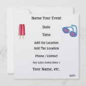 Eine COOLE Aufforderung - SRF Einladung (Rückseite)