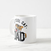 Eine Coole Cat Vater Tasse (Vorderseite Links)