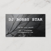 Eine coole Ikonen-Geschäftskarte Pappe-DJ 3d Visitenkarte (Rückseite)