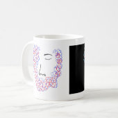 Eine coole interessante verschiedene Tasse (Vorderseite Links)