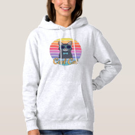 Eine Coole Katze Hoodie