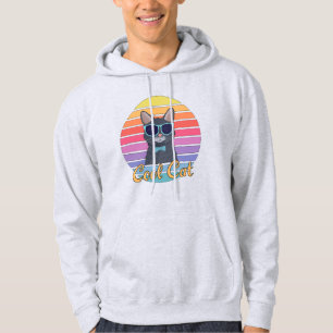 Eine Coole Katze Hoodie