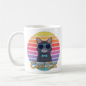 Eine Coole Katze Kaffeetasse (Links)