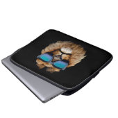 Eine Coole Katze Laptopschutzhülle (Vorne Knopf)