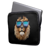 Eine Coole Katze Laptopschutzhülle (Vorderseite Links)