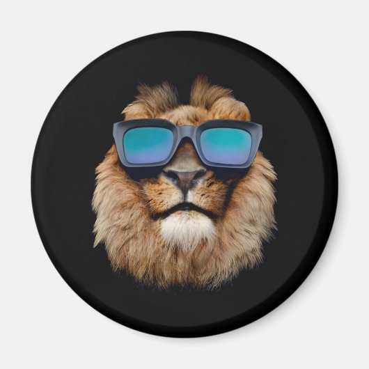 Eine Coole Katze Magnet (Vorne)