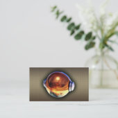 Eine coole Logo-Geschäftskarte des Gold 3D DJ Visitenkarte (Stehend Vorderseite)