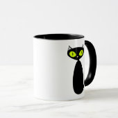 Eine Coole Mod Cat Tasse (VorderseiteRechts)