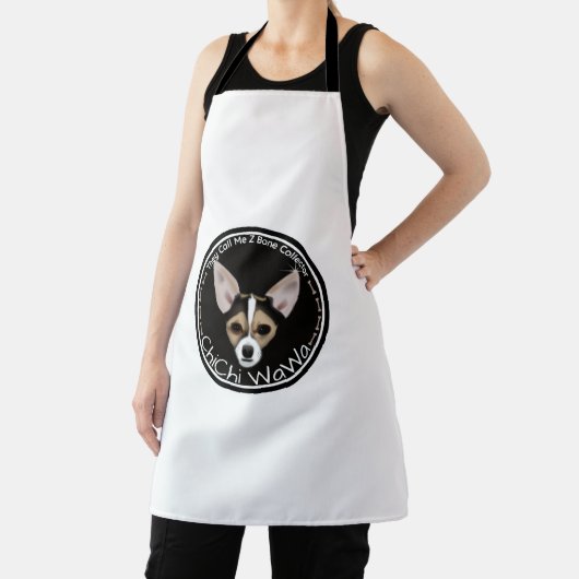 Eine Coole Original Chihuahua Black & Brown Grafik Schürze (InSitu)
