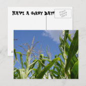 Eine Corny Postcard! Postkarte (Vorne/Hinten)