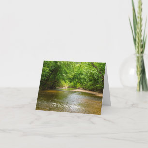 Eine Creek-Denkweise auf Ihrer Karte