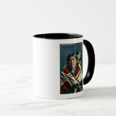 Eine Crow Indian Madonna und Kind Tasse (VorderseiteRechts)