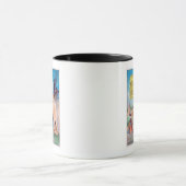 Eine Crow Indian Tepee, Maizena Product Ad Tasse (Zentrum)