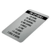 EINE CUP ist gleich | Imitate aus nicht rostendem Magnet (Linke Seite)