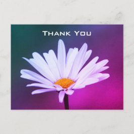 Eine daisy Post Card Postkarte