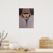 Eine Dame aus den 20er Jahren, Poster (Küche)