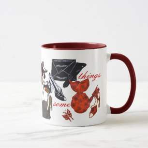 eine Dame benötigt Sachen! Tasse