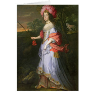 Eine Dame im Maskerade-Kostüm, c.1679