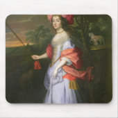 Eine Dame im Maskerade-Kostüm, c.1679 Mousepad (Vorne)